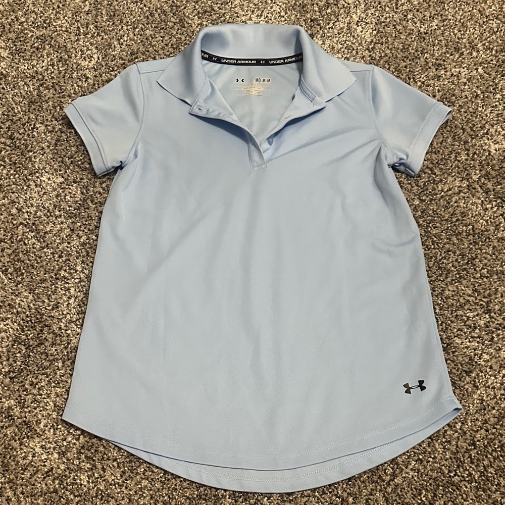 Under Armour Boy’s Light Blue Polo Shirt
